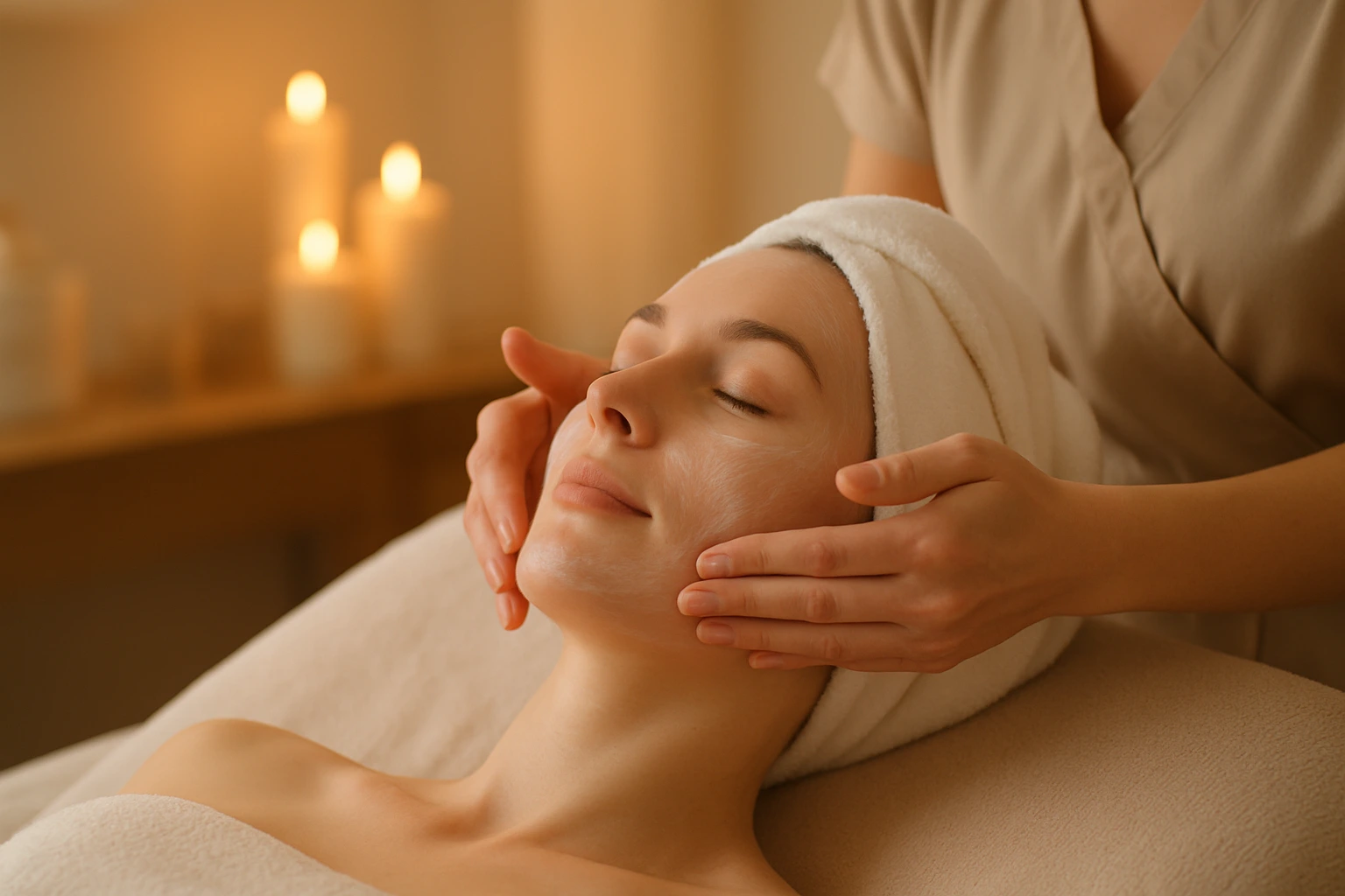Facial treatment at Elegant Girl Ladies Salon