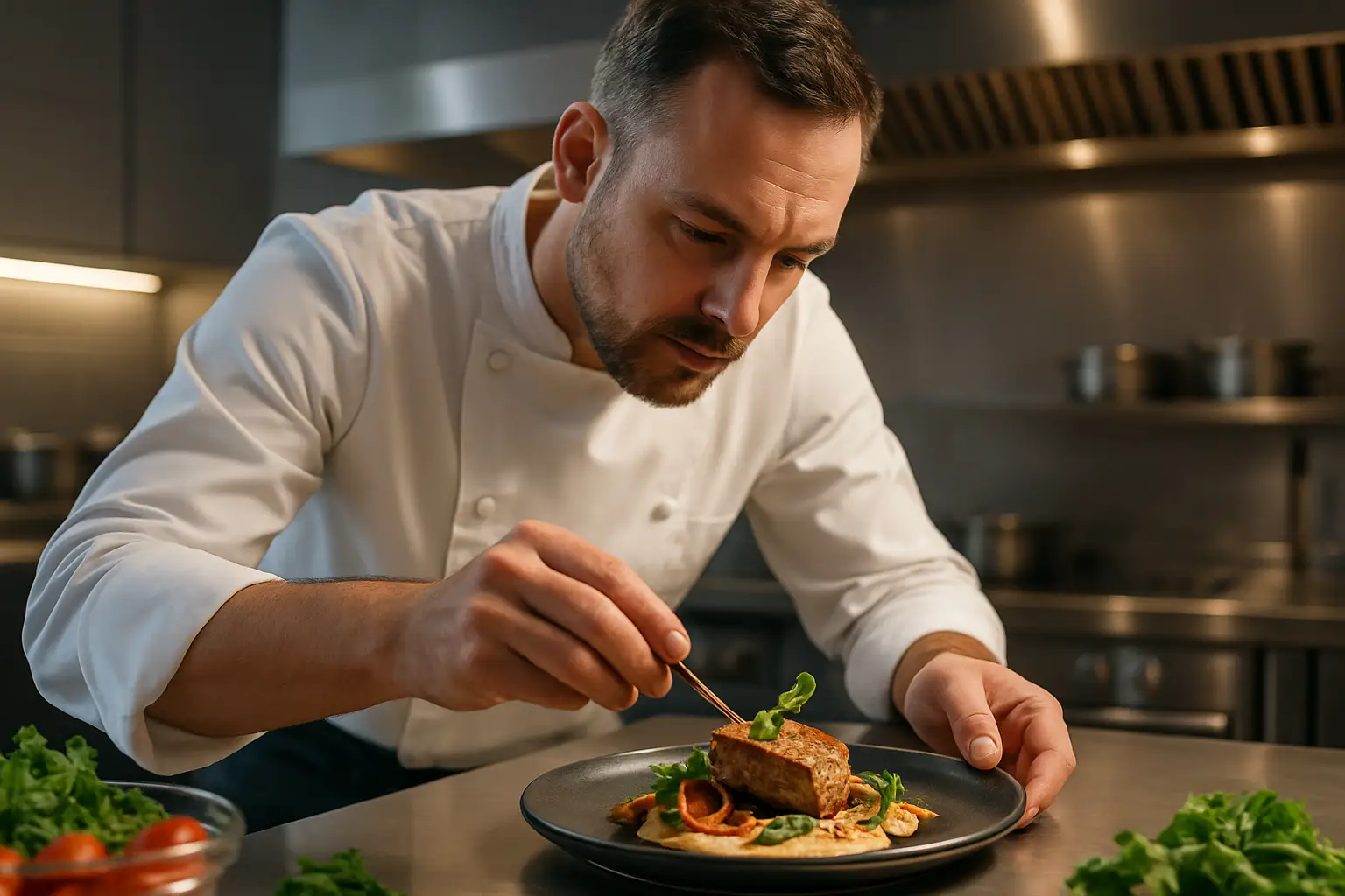 Our expert chef at ABC Restaurant