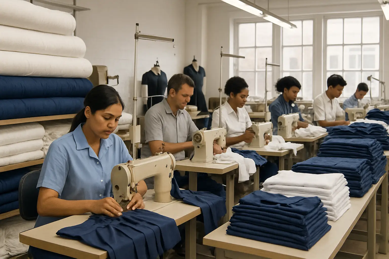 Uniform tailoring workshop Ajman