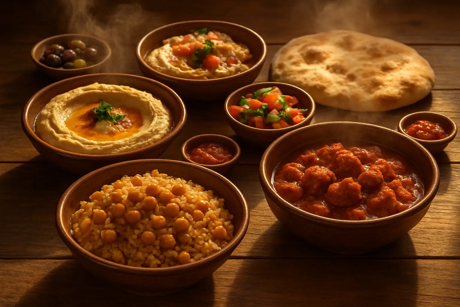 Freshly prepared homemade meals at Daily Kitchen Qatar